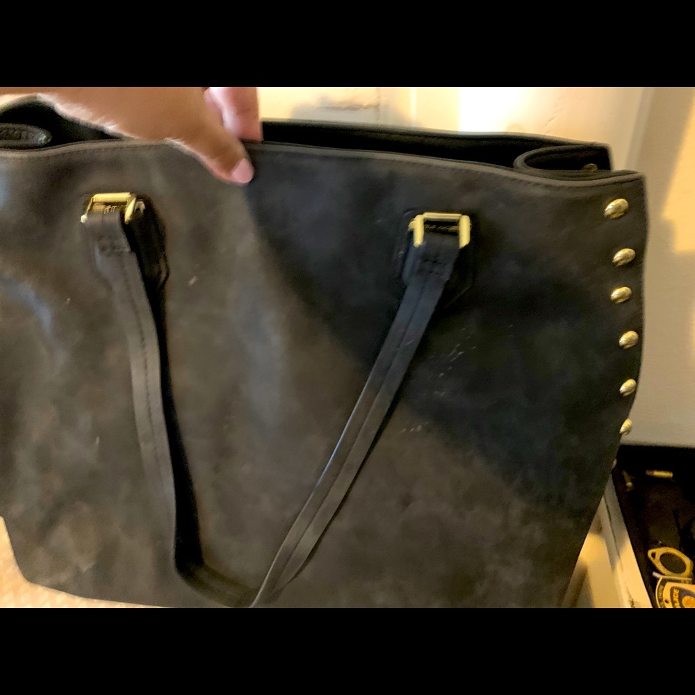 Steve Madden black studded Bag